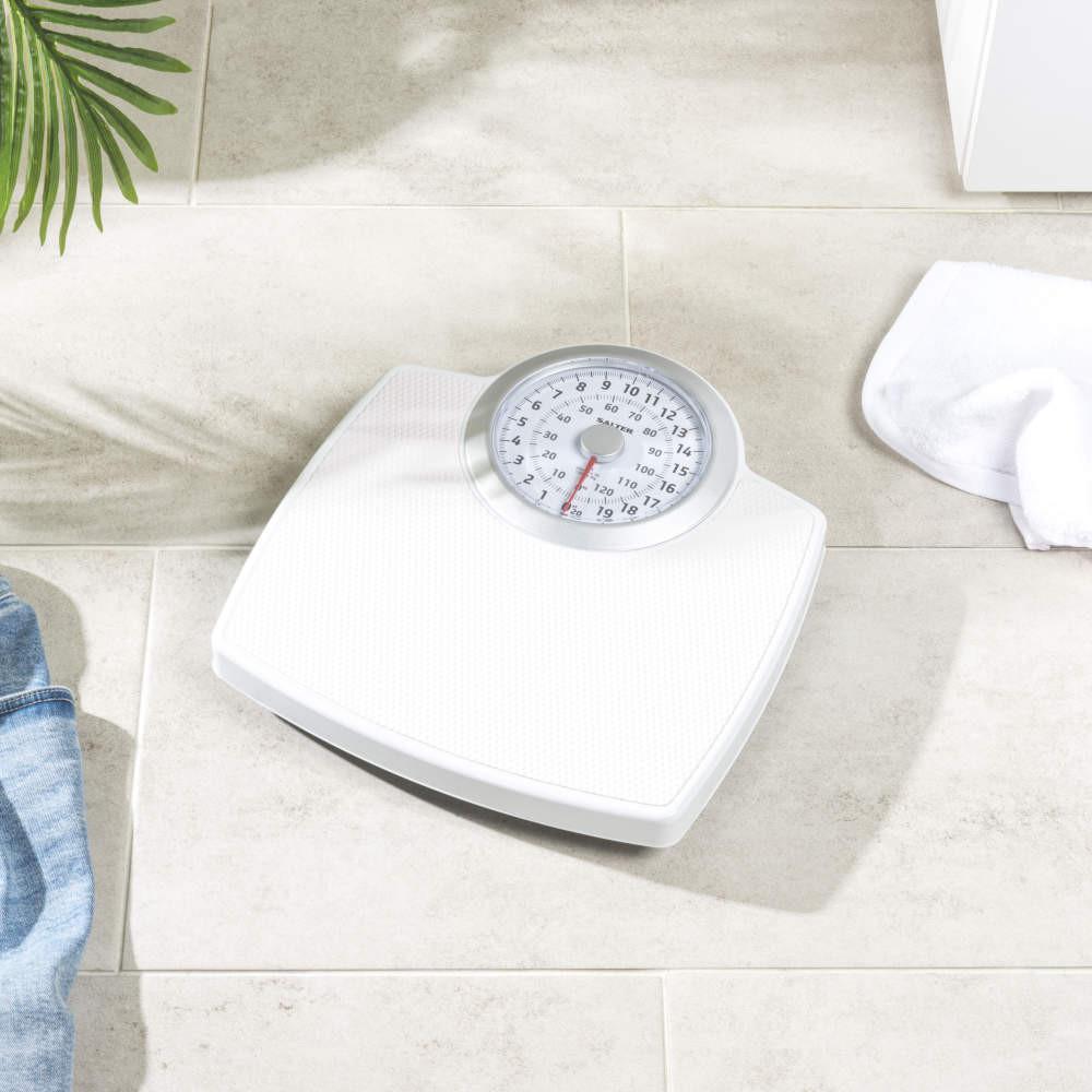 Salter Classic Mechanical Bathroom Scale - White