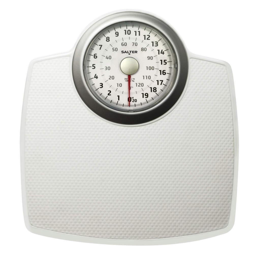 salter Classic Mechanical Bathroom Scale - White