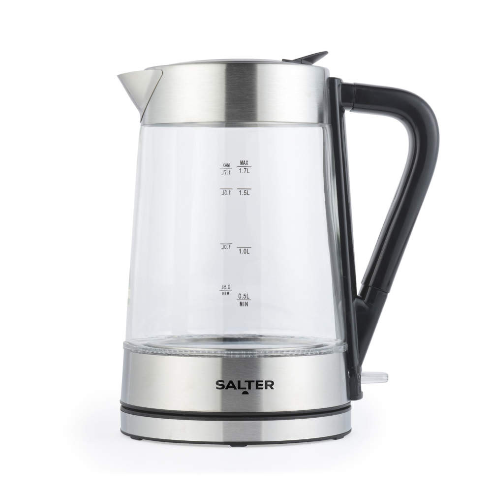 salter Colour Changing 1.7L Glass Kettle