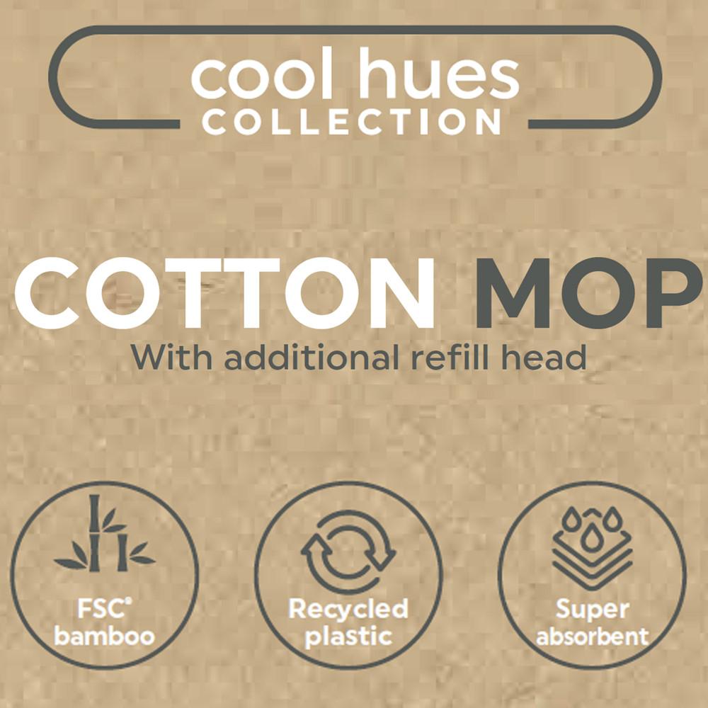 Salter Cool Hues Cotton String Mop & Refill Head