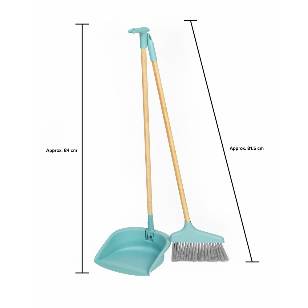 Salter Cool Hues Dustpan & Broom Set