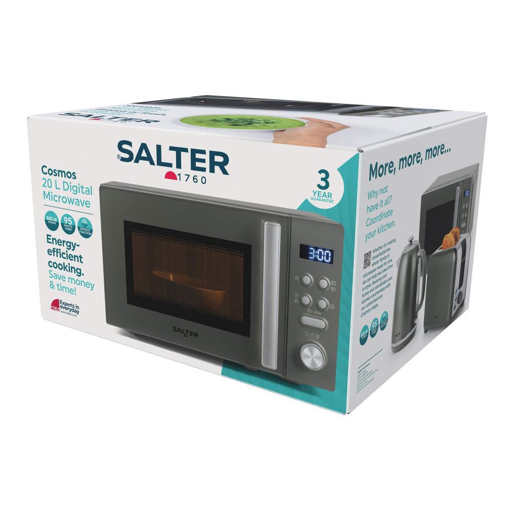 Salter Cosmos 20L Digital Microwave - Grey