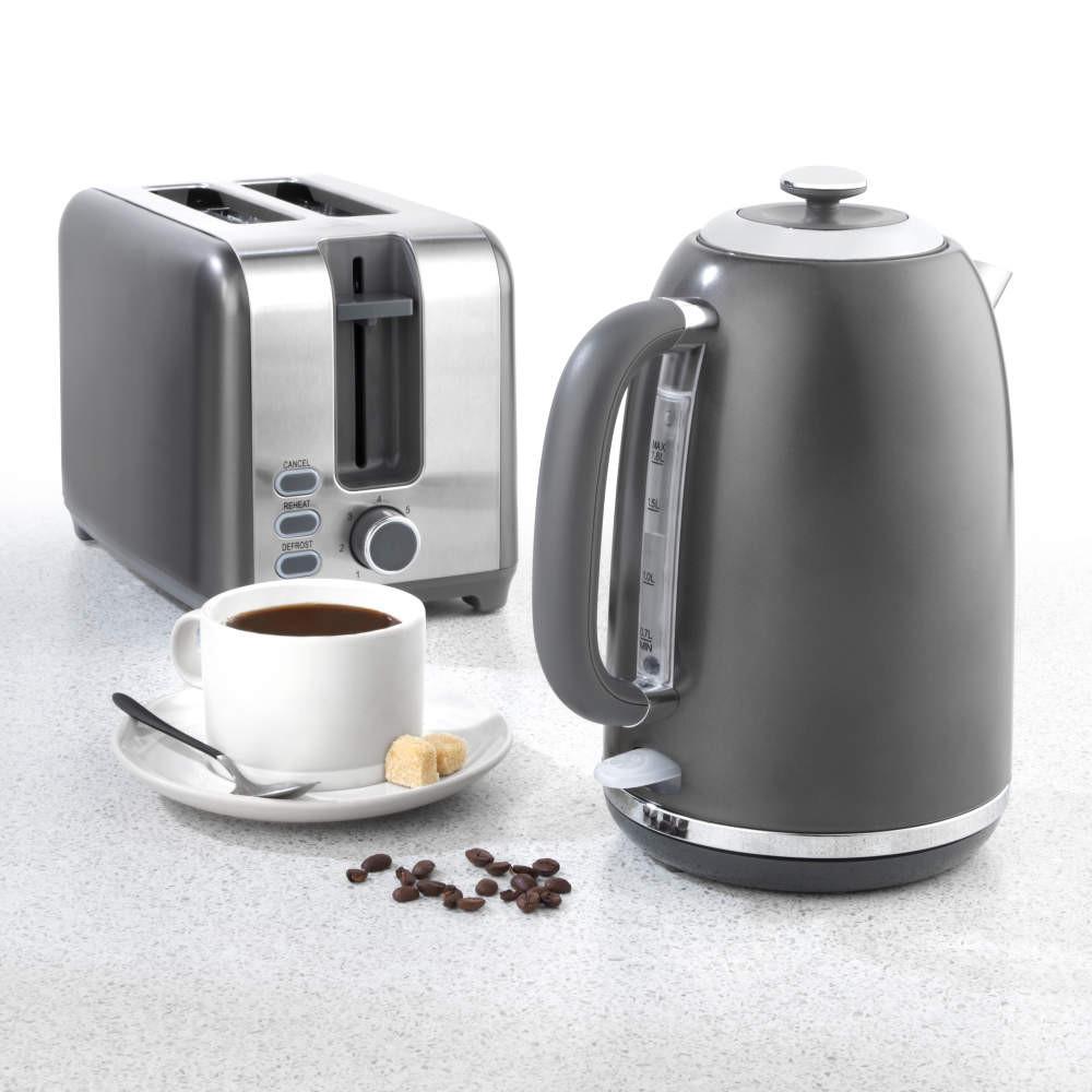 Salter Cosmos Jug Kettle & 2-Slice Toaster Set