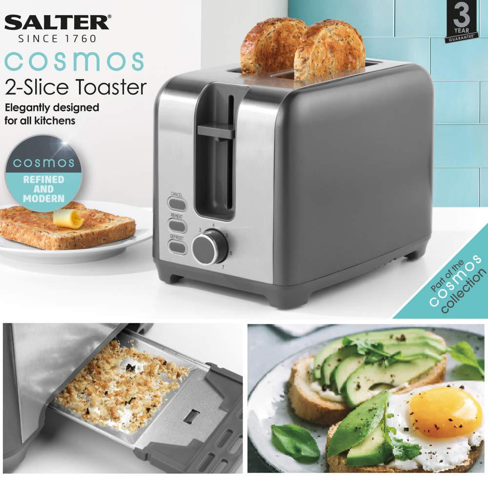 Salter Cosmos Kettle Toaster & Digital Microwave Set