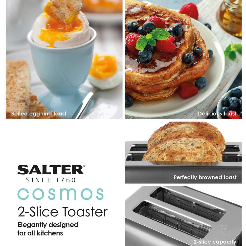 Salter Cosmos Kettle Toaster & Manual Microwave Set