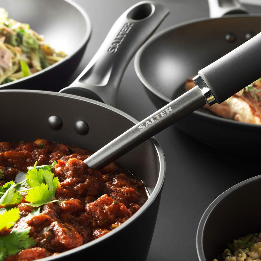 Salter Cosmos Solid Spoon - Stainless Steel