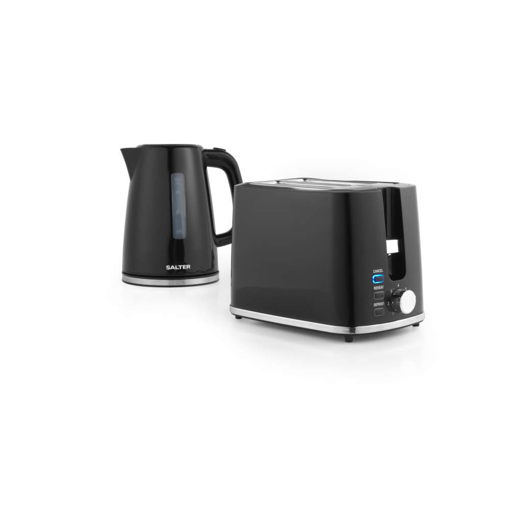 Salter Deco Kettle & 2-Slice Toaster Set