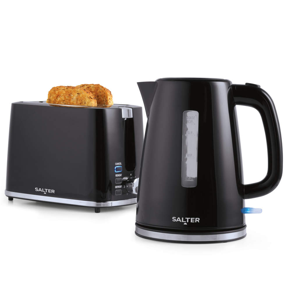 salter Deco Kettle & 2-Slice Toaster Set