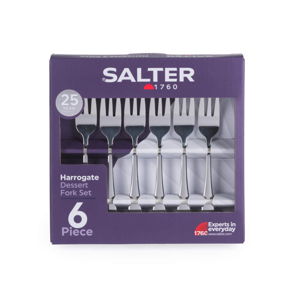 Salter Dessert Fork Set Of 6 – Harrogate