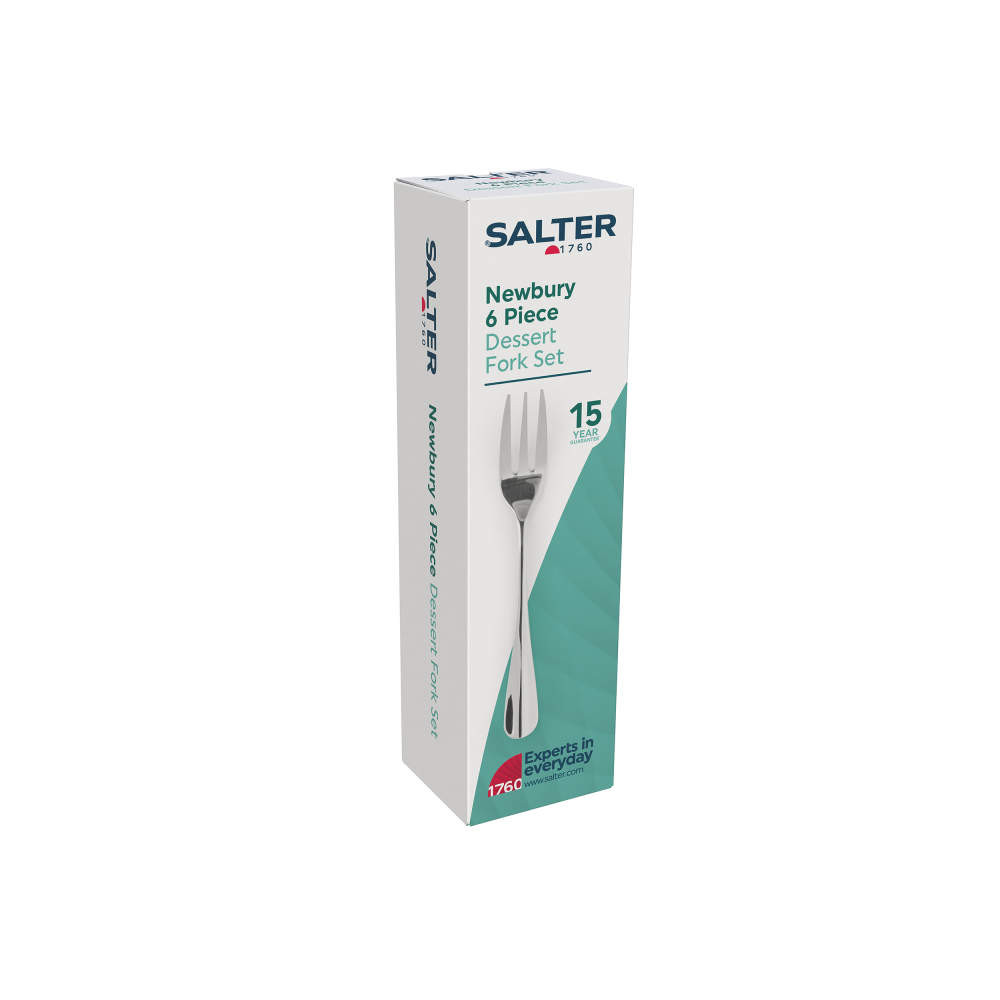 Salter Dessert Fork Set Of 6 – Newbury