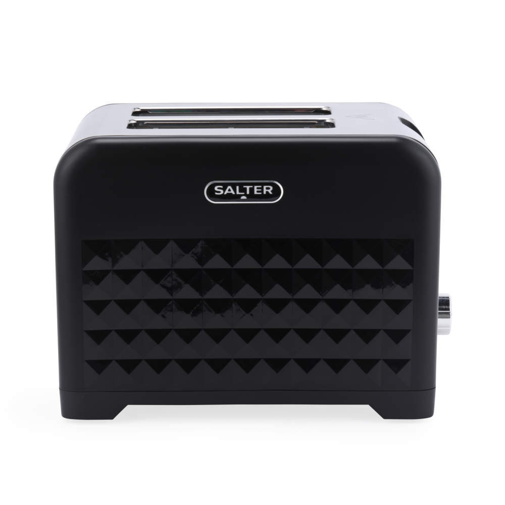 salter Diamond 2 Slice Toaster – Black