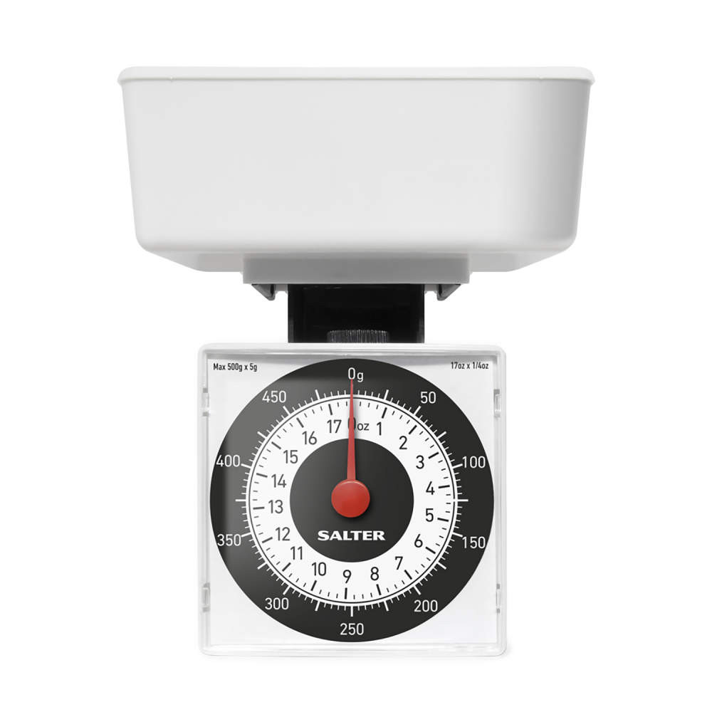 salter Dietry Mechanical Kitchen Scale - White