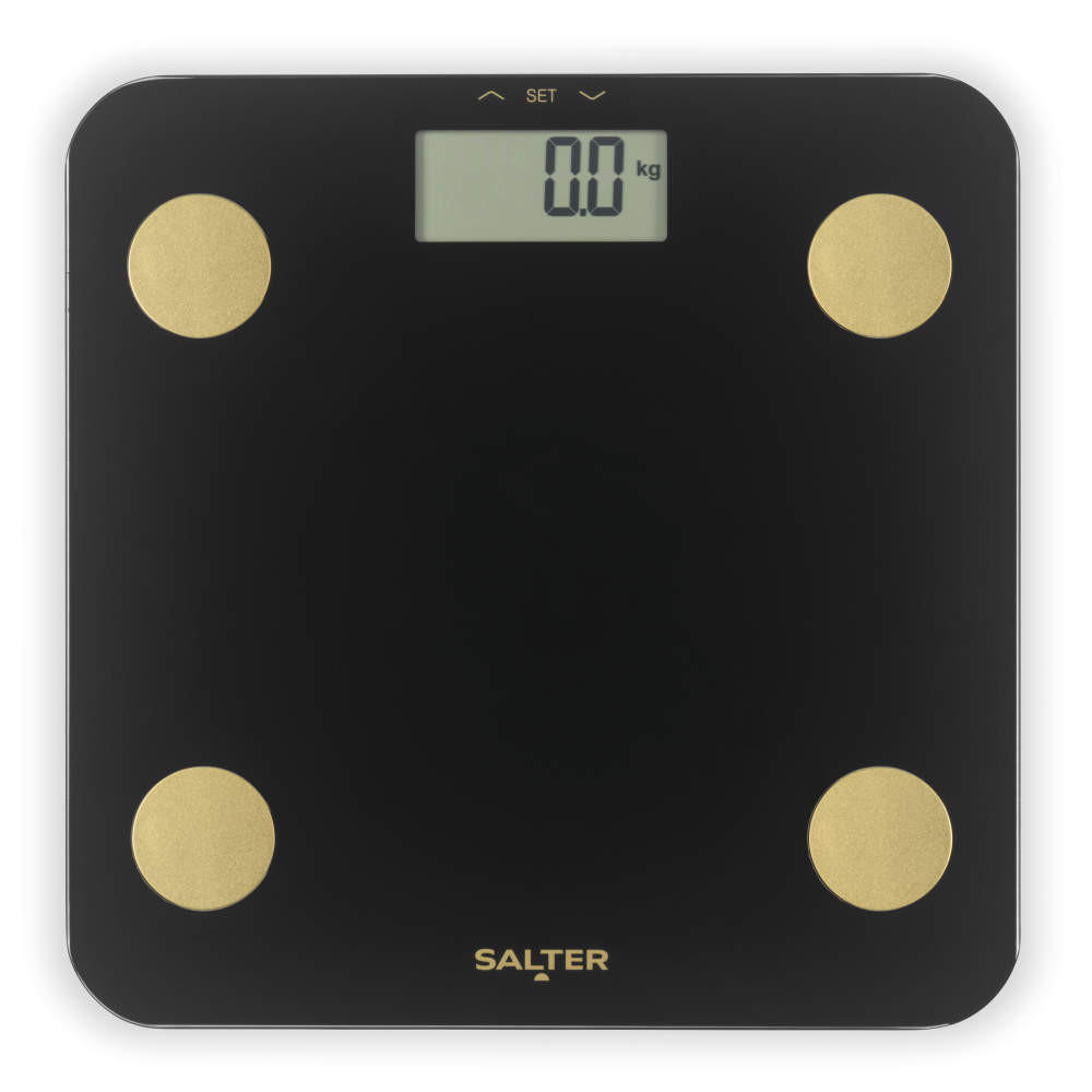 salter Digital Analyser Scale – Black & Gold