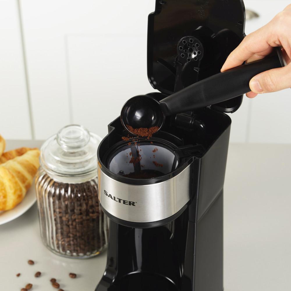 Salter Digital Coffee Maker To Go & 2 Travel Mugs