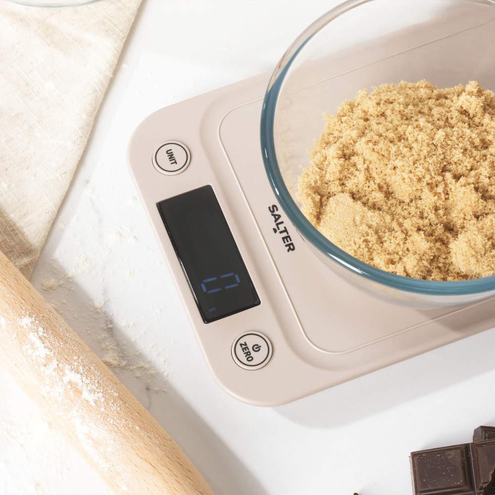 Salter Digital Kitchen Scale – Cream