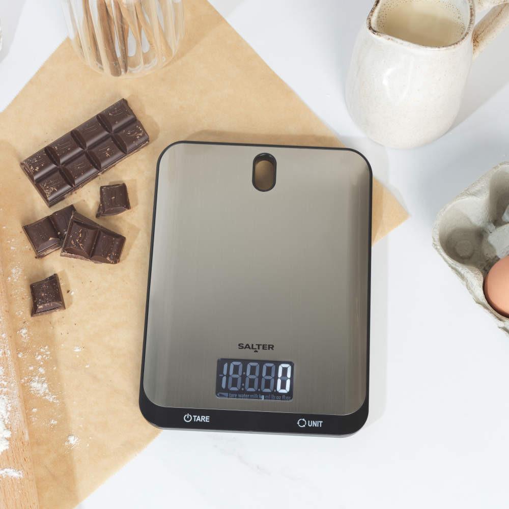 Salter Digital Kitchen Scale - Stainless Steel