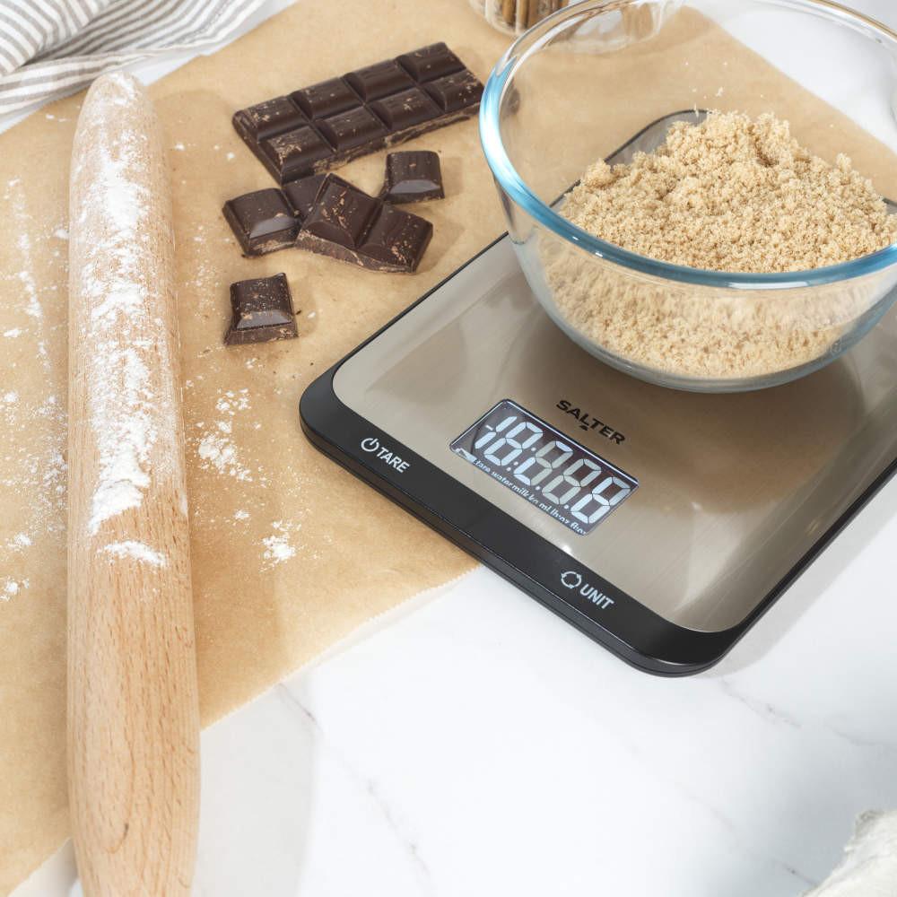 Salter Digital Kitchen Scale - Stainless Steel