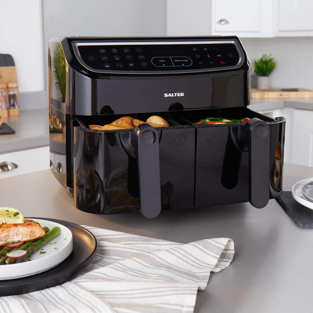 Salter Dual Air Fryer - 8.2L