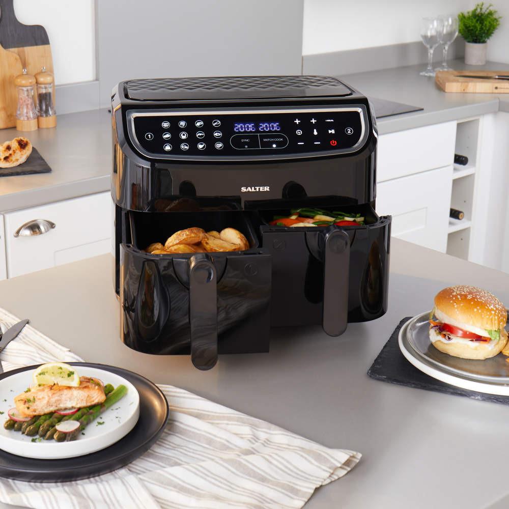 Salter Dual Air Fryer - 8.2L
