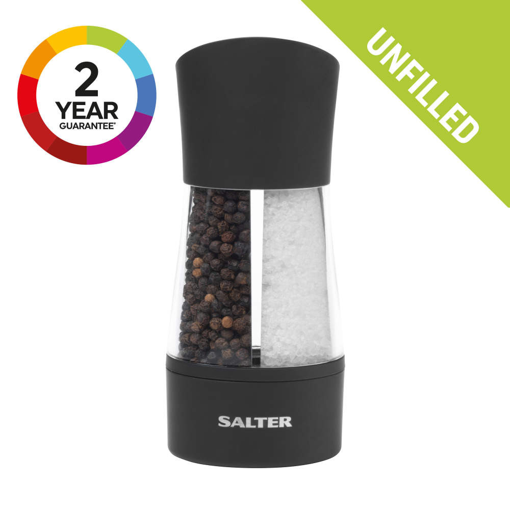 Salter Dual Mechanical Salt & Pepper Mill