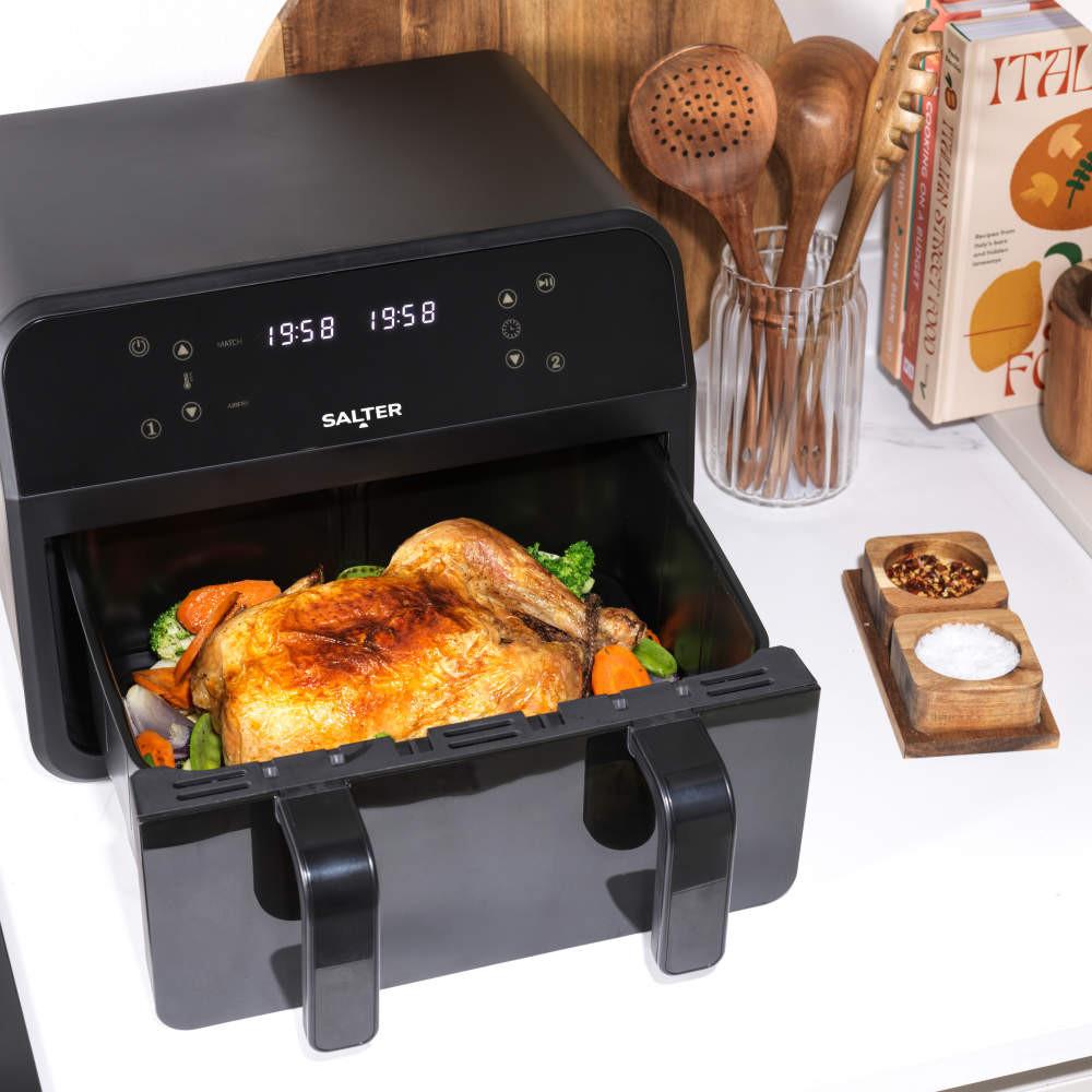 Salter Dual View Air Fryer - 7L