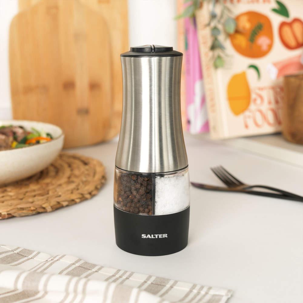 Salter Duo Electric Salt & Pepper Mill