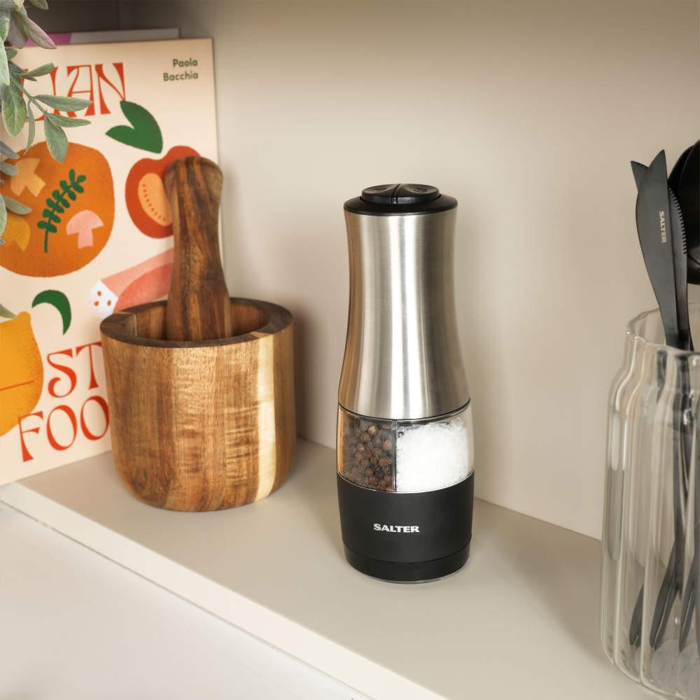 Salter Duo Electric Salt & Pepper Mill