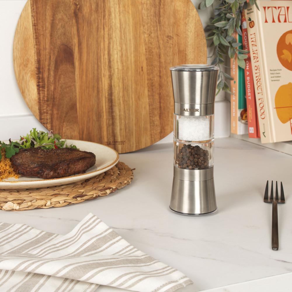 Salter Duo Salt And Pepper Mill – Pre-Filled