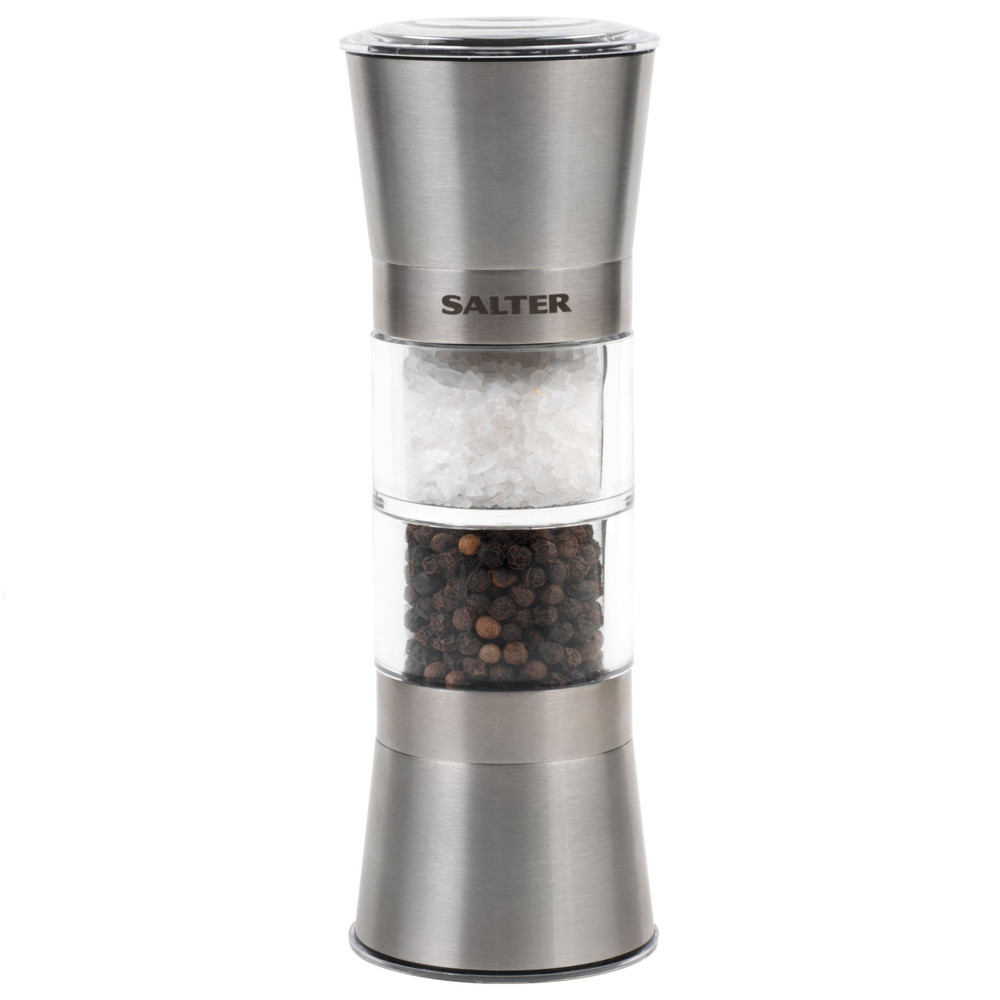 salter Duo Salt and Pepper Mill – Pre-Filled