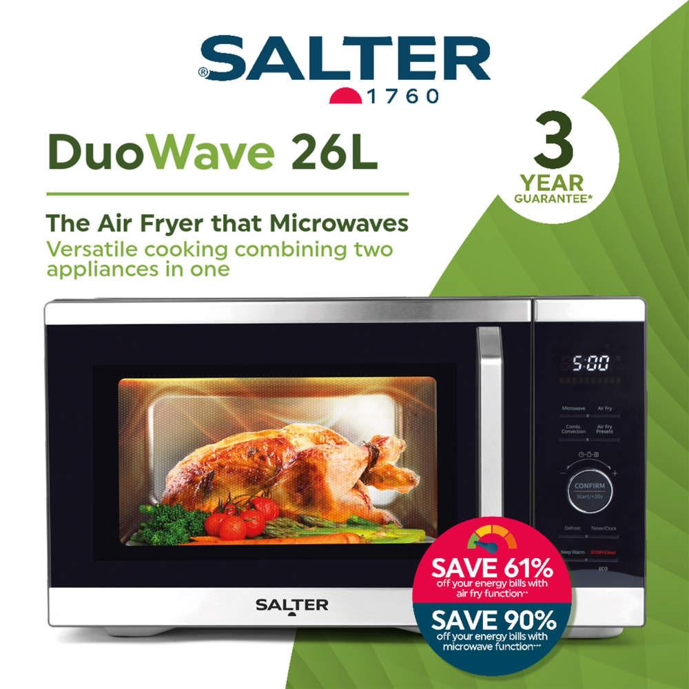 Salter DuoWave 2-in-1 Air Fryer & Microwave - 26L