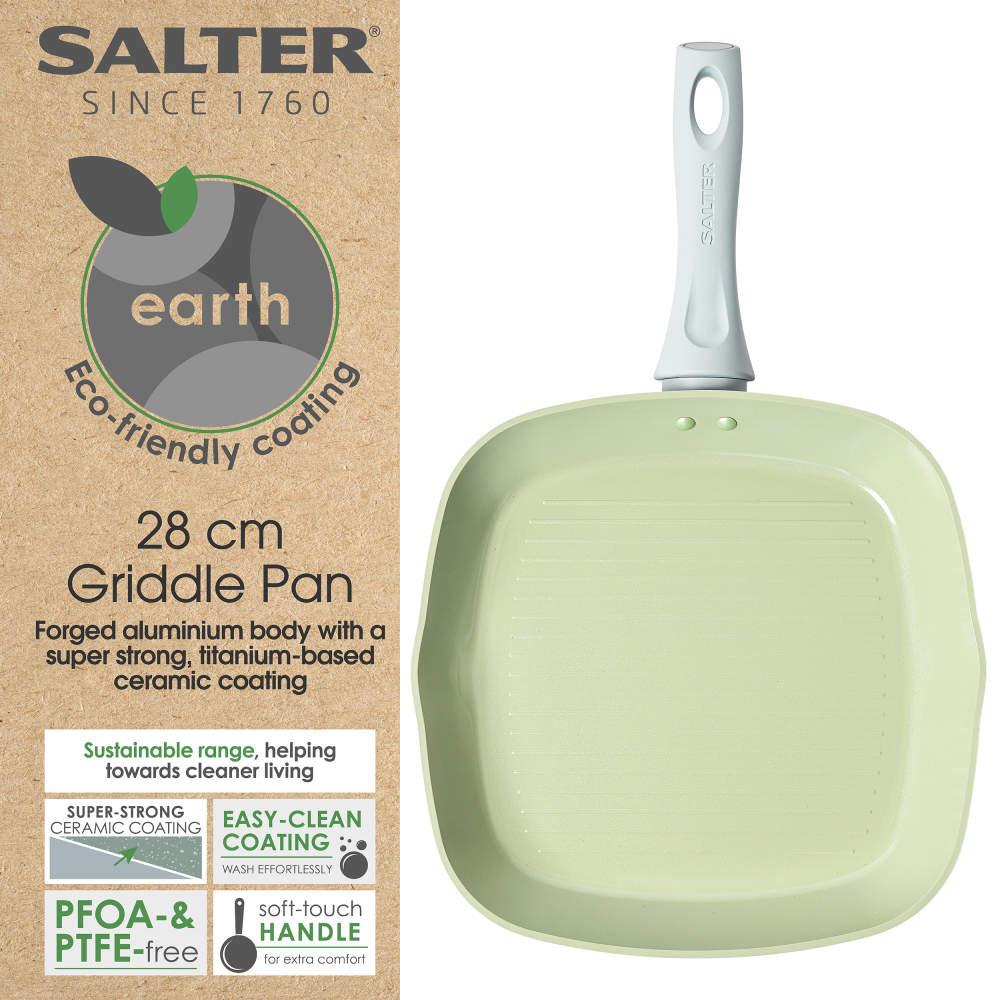 Salter Earth 28cm Griddle Pan