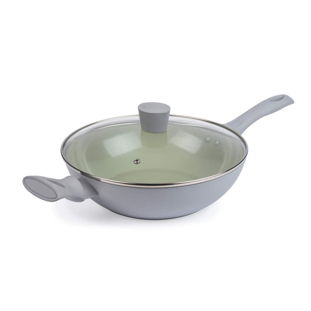 salter Earth 28cm Wok Pan – Green