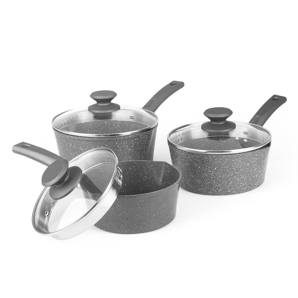 salter Easy Pour 3-Piece Saucepan Set
