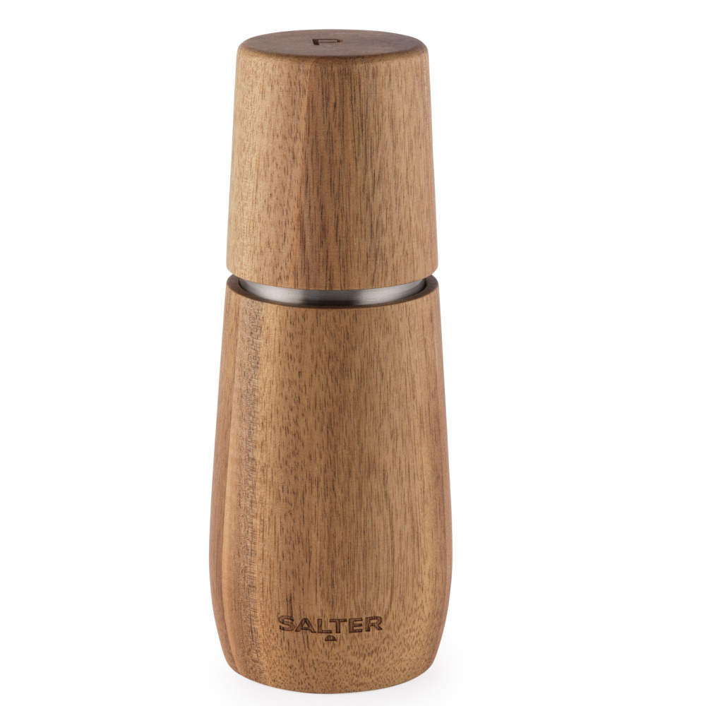 salter Edith Acacia Pepper Mill