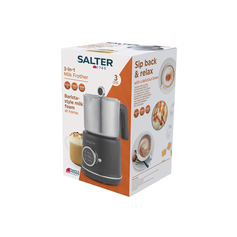 Salter Electric 3-in-1 Milk Frother