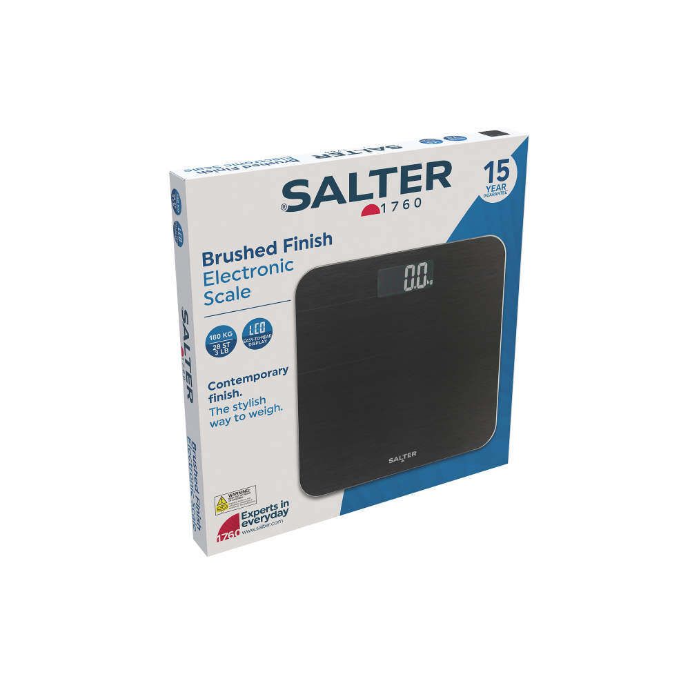 Salter Electronic Digital Bathroom Scale - Black
