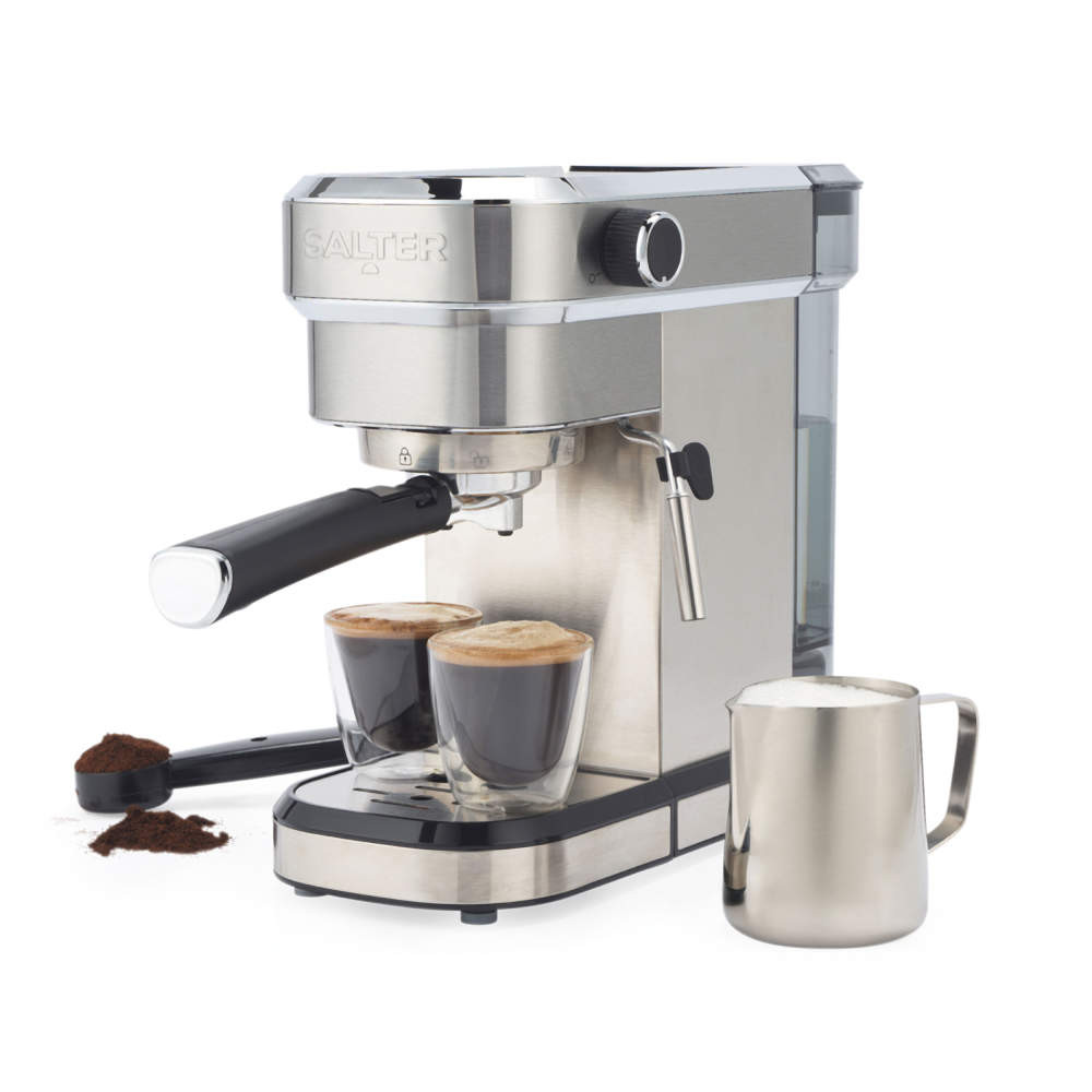 salter Espresso Coffee Machine With Milk Frother