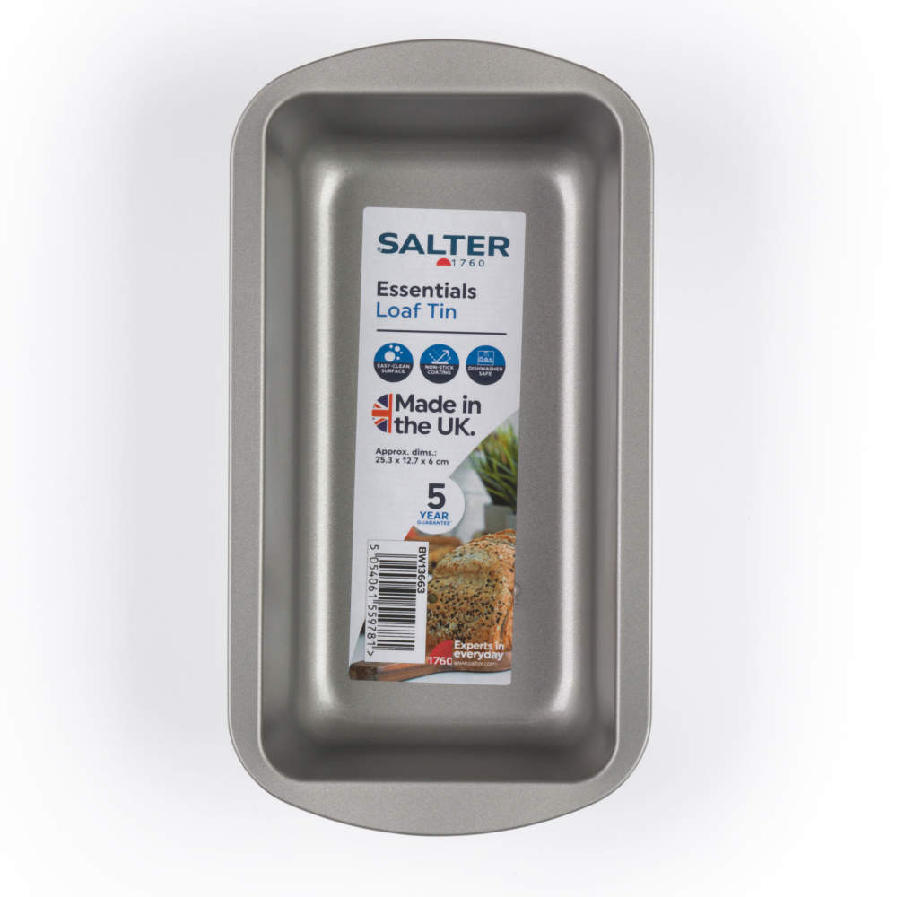 Salter Essentials 25 Cm Loaf Tin - Set Of 2