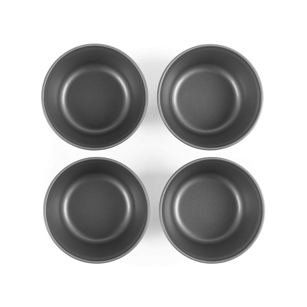 Salter Essentials 4-Piece Round Mould Set –Tins
