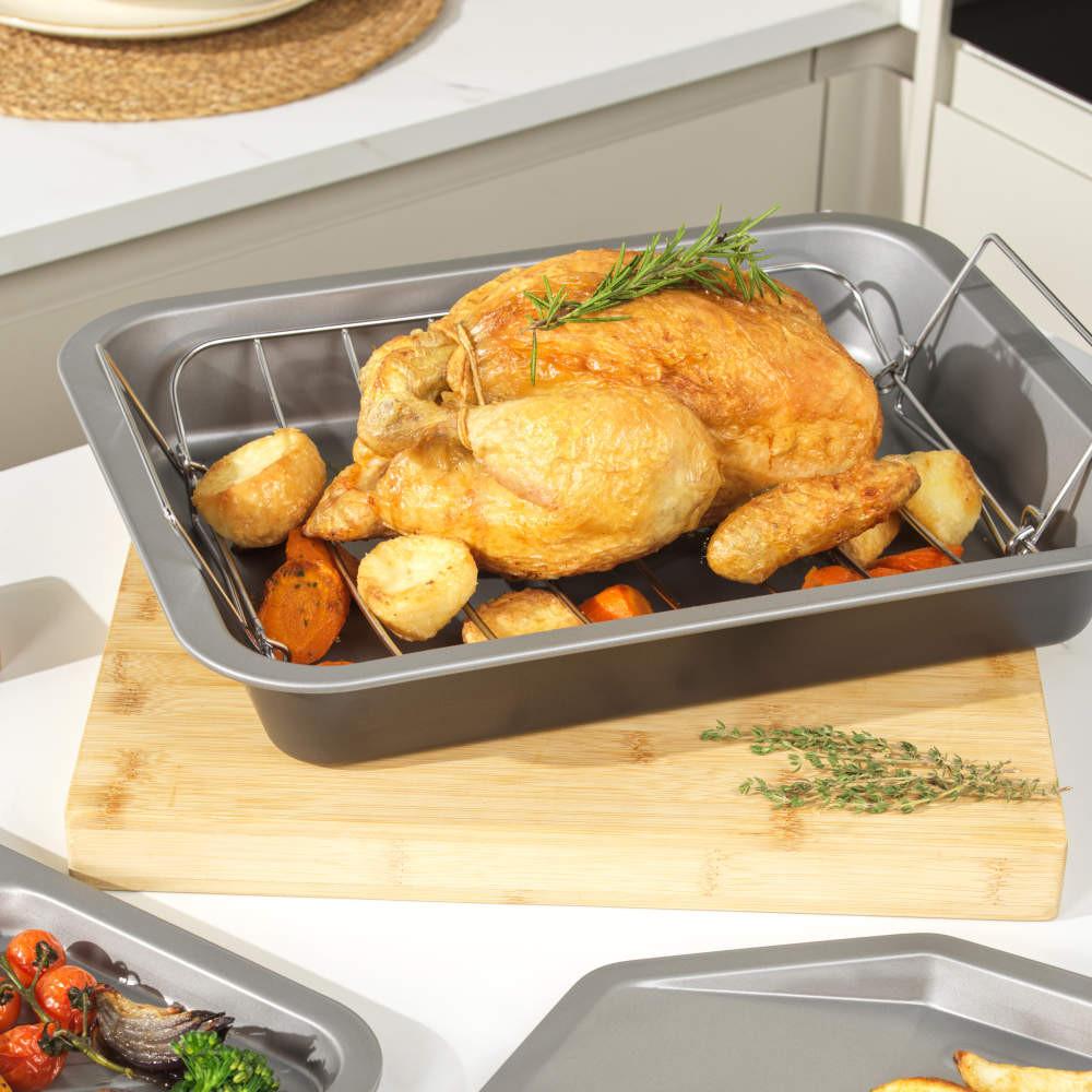 Salter Essentials 41cm Roasting Tray