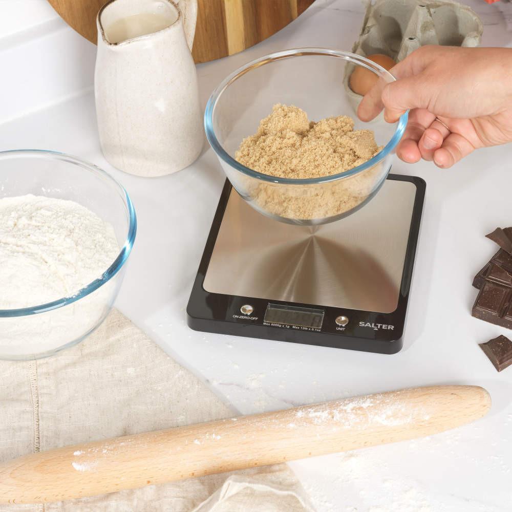 Salter Evo Digital Kitchen Scale - Black