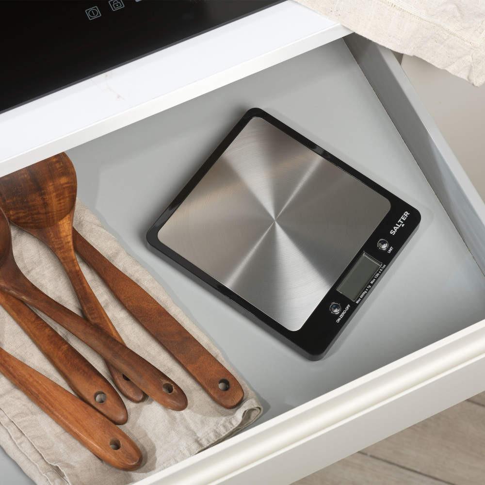 Salter Evo Digital Kitchen Scale - Black