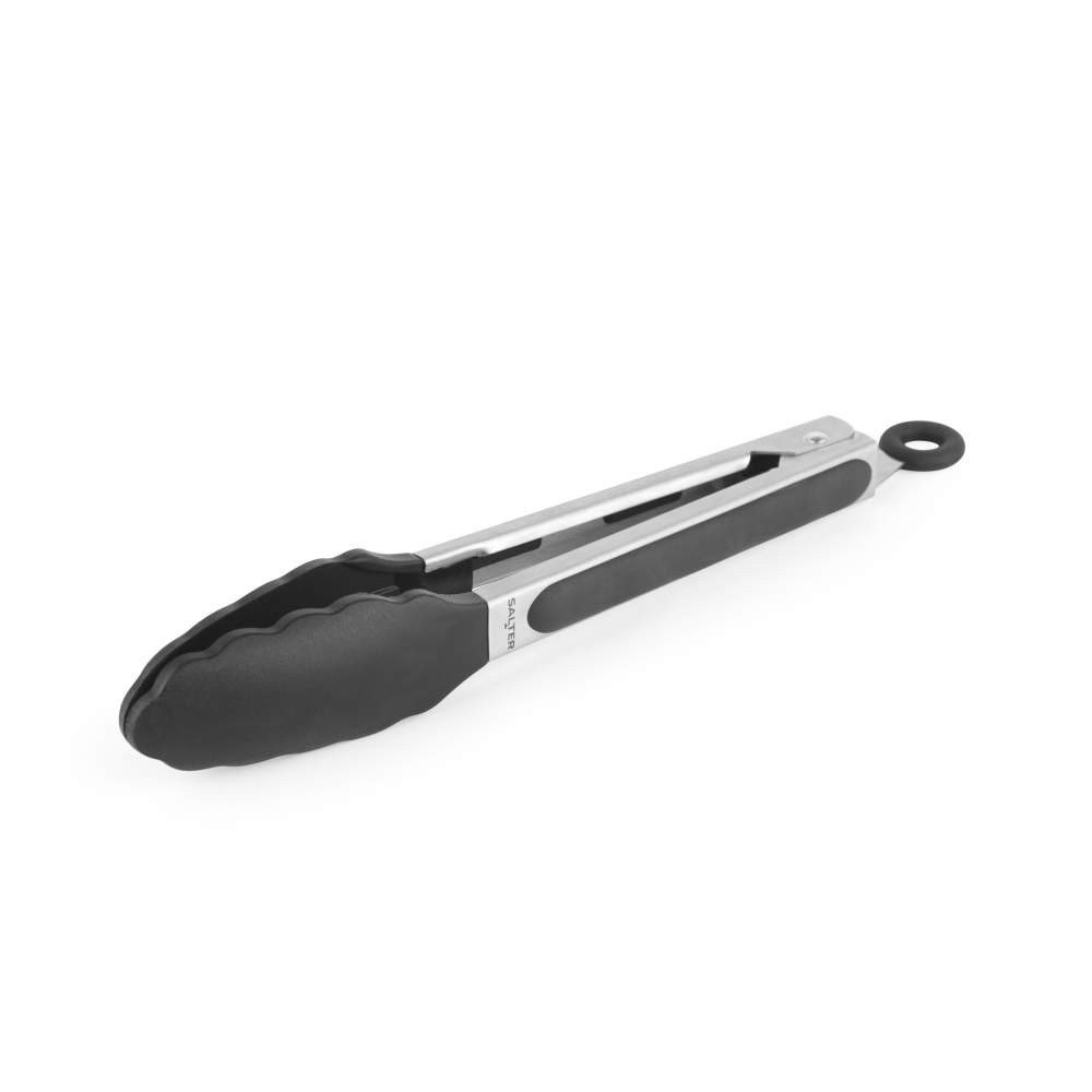 salter Expert 9” Locking Tongs – Black