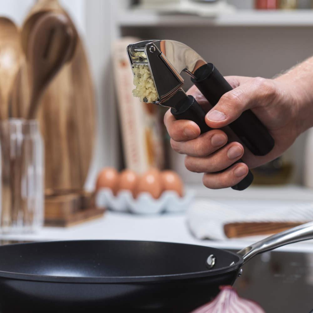 Salter Expert Garlic Press - Black