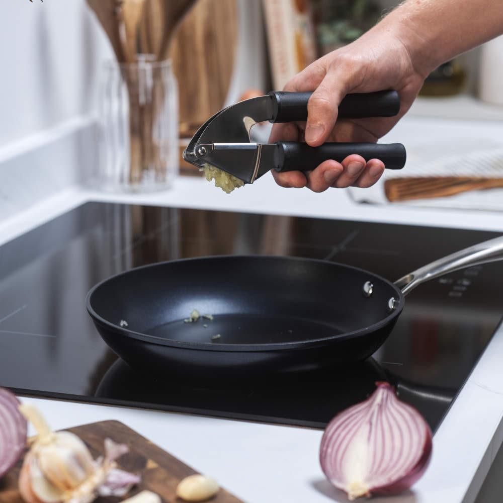 Salter Expert Garlic Press - Black