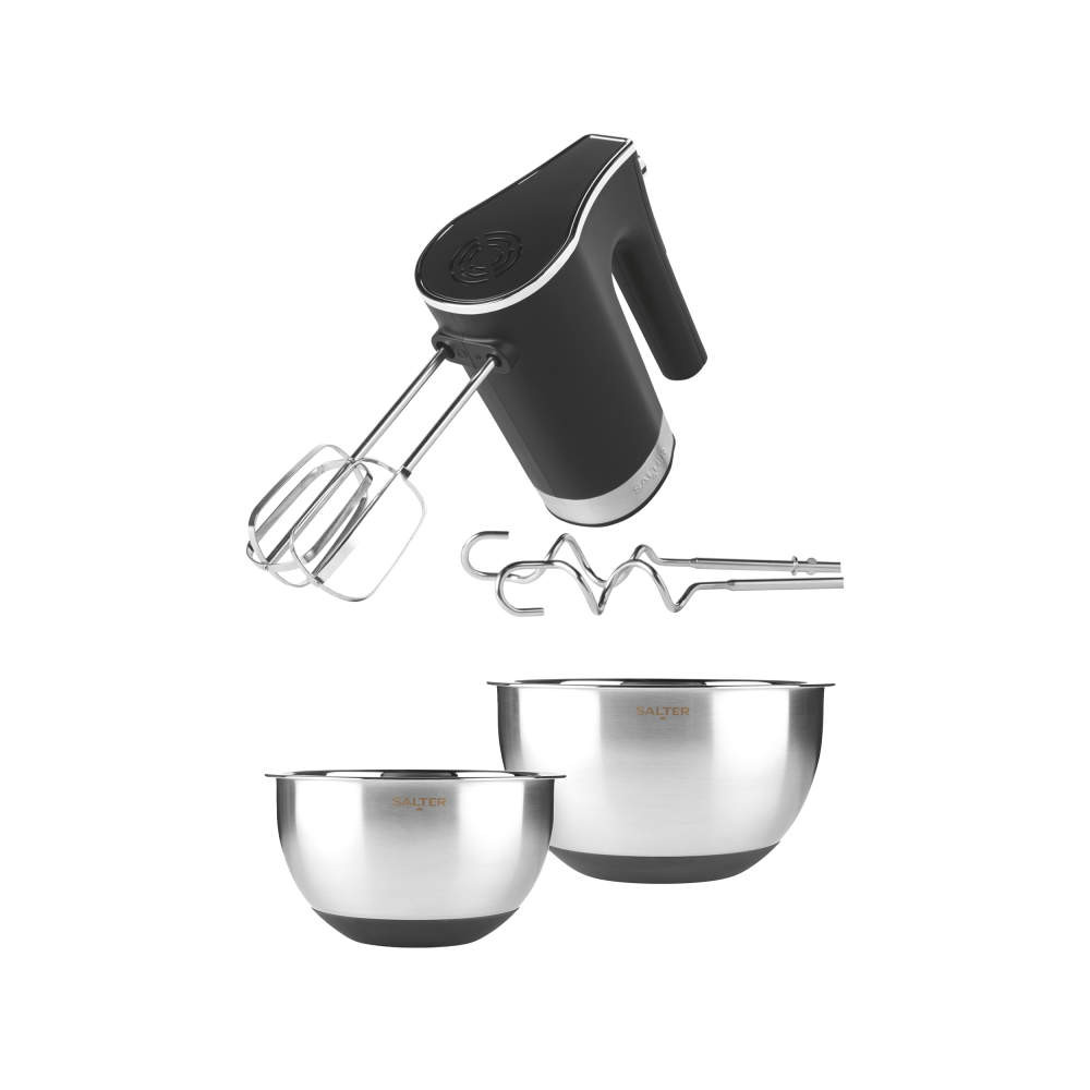 salter Expert Hand Mixer & Mixing Bowl Set