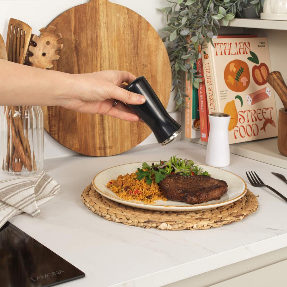 Salter Gravity Salt & Pepper Shaker Set