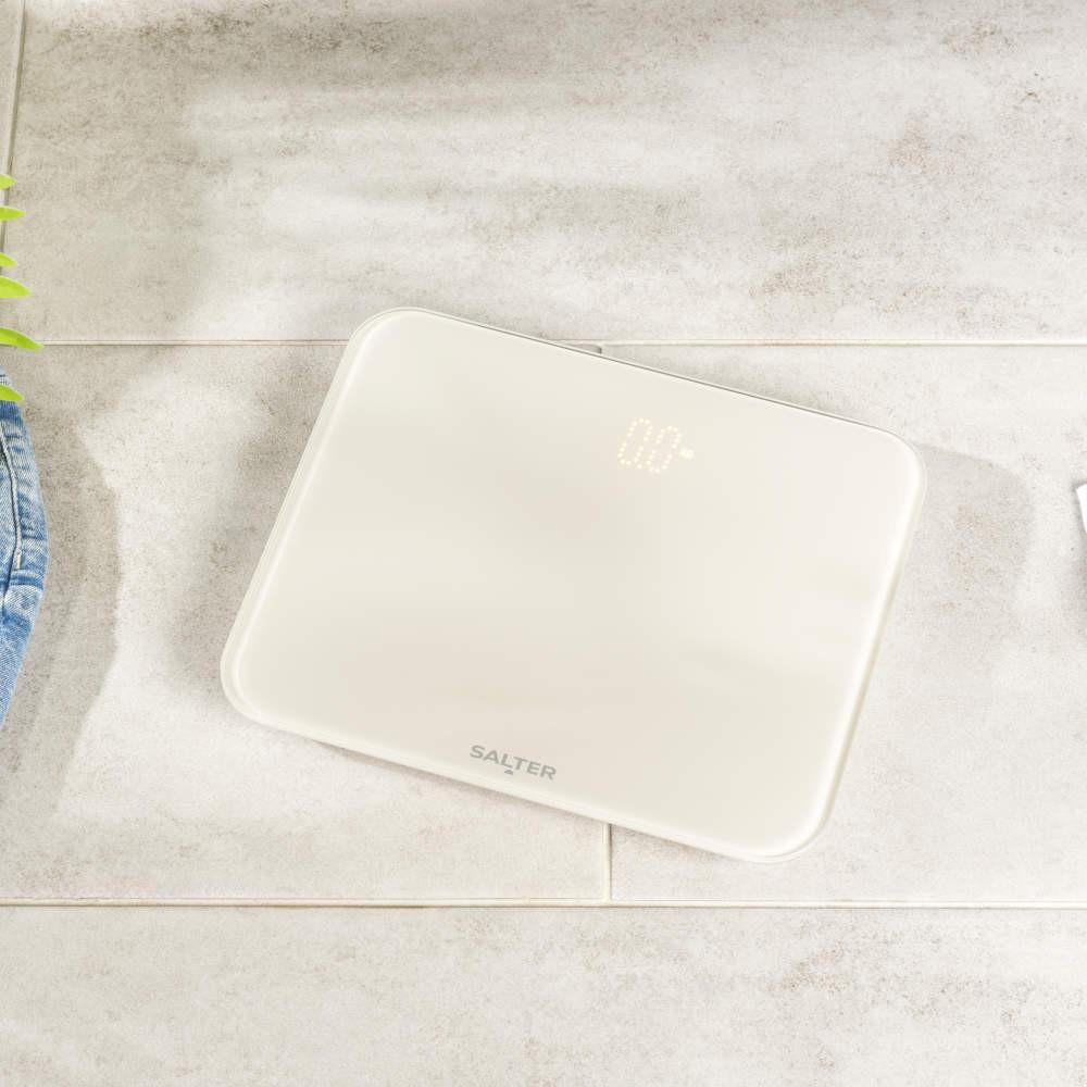 Salter Halo Electronic Scale Cream