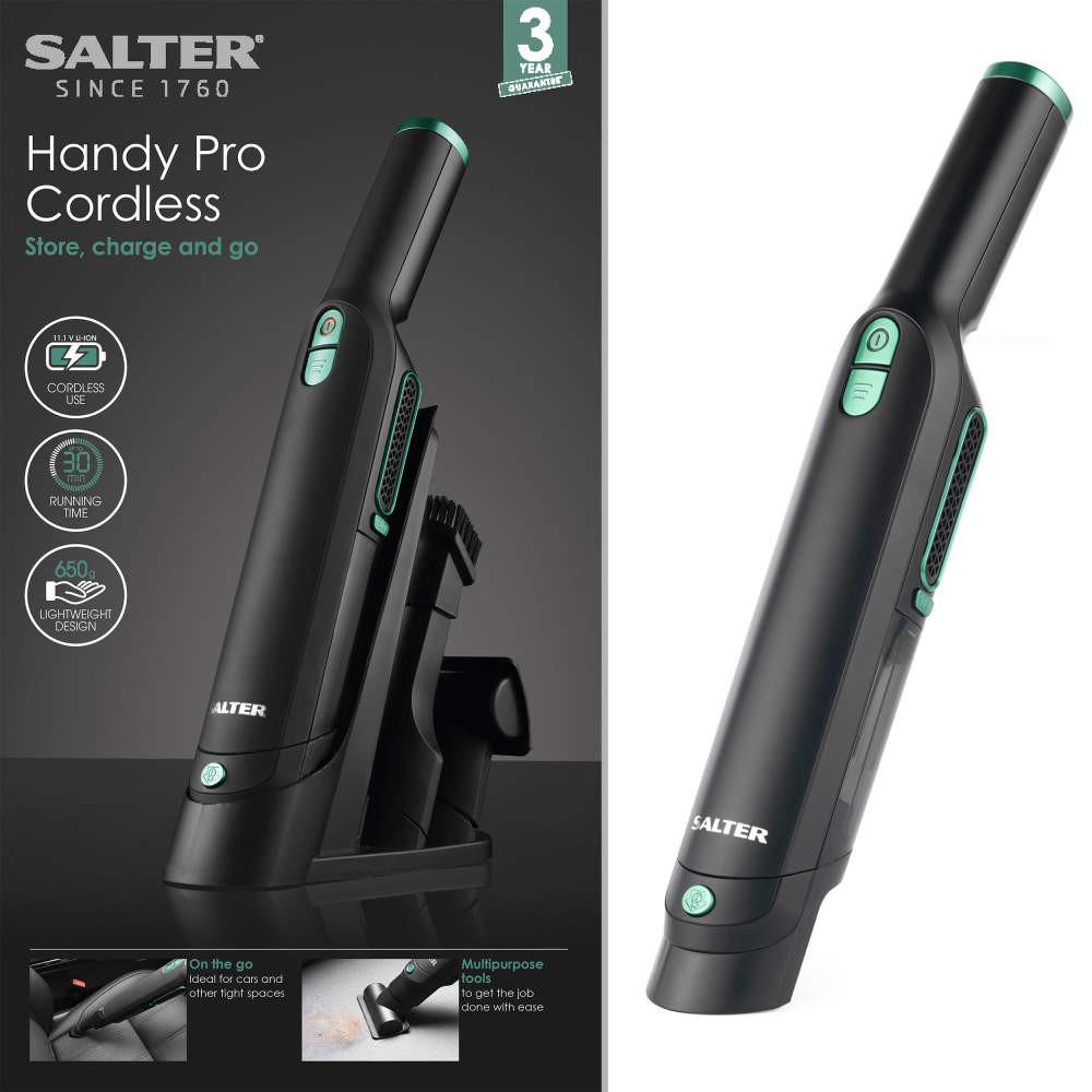 Salter Handy Pro Cordless Handheld Vacuum Cleaner