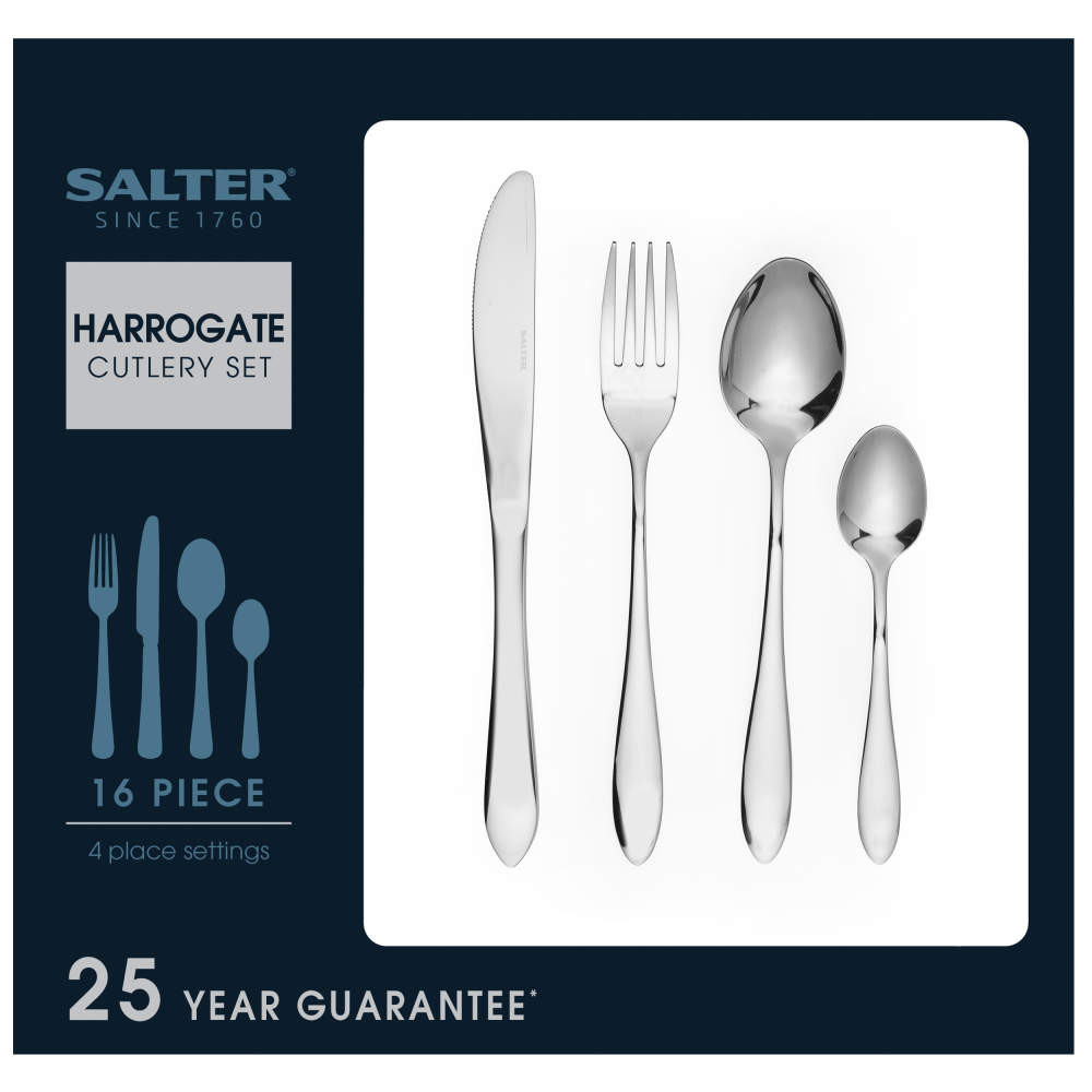 Salter Harrogate 64-Piece Cutlery Set